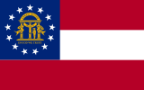 Georgia Police Department Flag