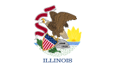 Illinois Police Department Flag