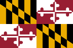 Maryland Police Department Flag