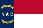 North Carolina Police Department Flag