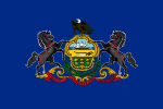 Pennsylvania Police Department Flag