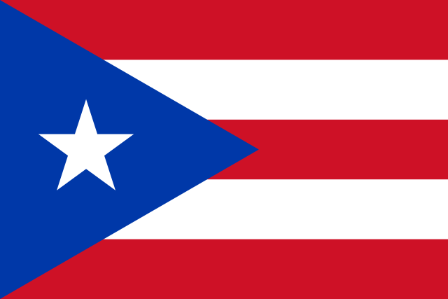 Puerto Rico Police Department Flag