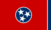 Tennessee Police Department Flag