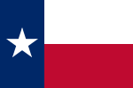 Texas Police Department Flag