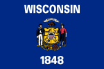 Wisconsin Police Department Flag